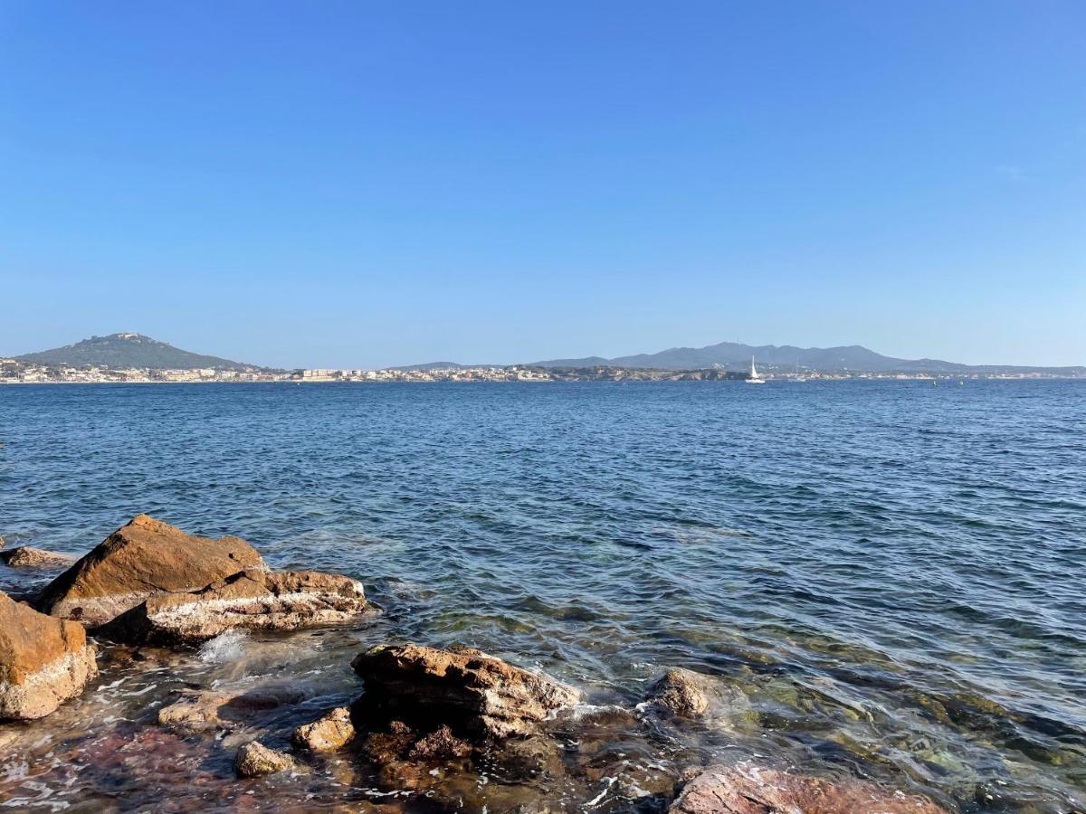 Tres Bel Appartement Vue Mer Six-Fours-les-Plages Exterior photo